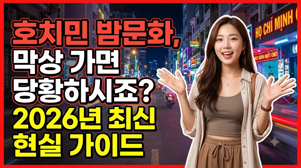 호치민 밤문화