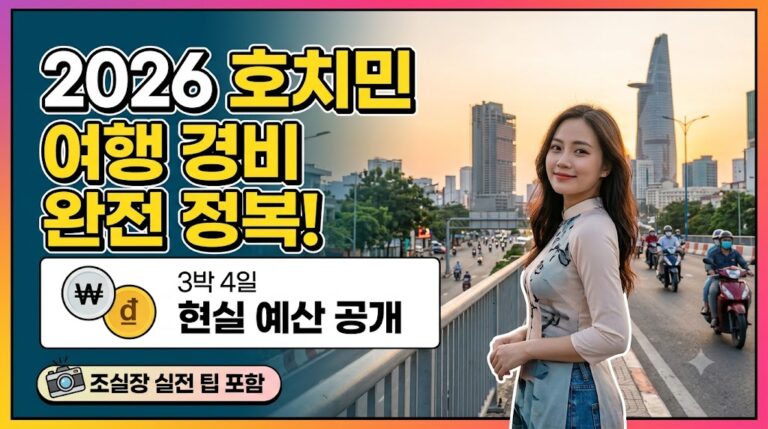 호치민 여행 경비
