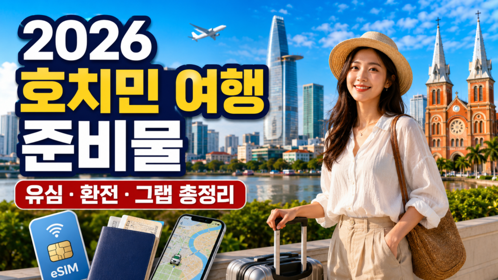 2026 호치민 여행 준비물