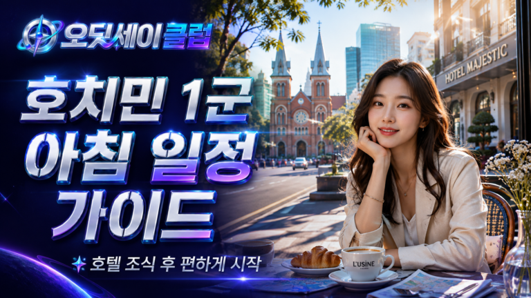 호치민 1군 아침