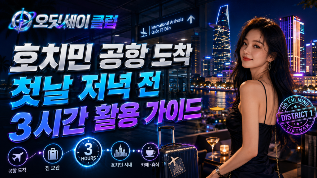 호치민 첫날 일정