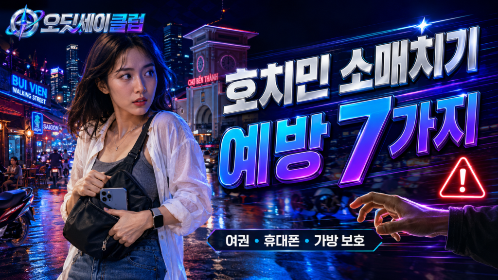 호치민 여행 안전